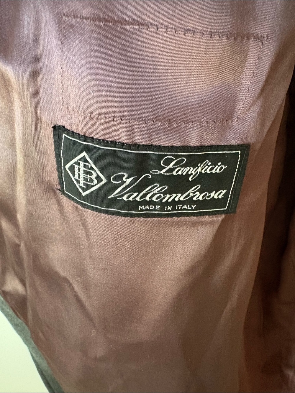 Vintage Wool Cashmere Oversized Coat Size 44 XL Italian Fabric Heavyweight Fall - Picture 15 of 16